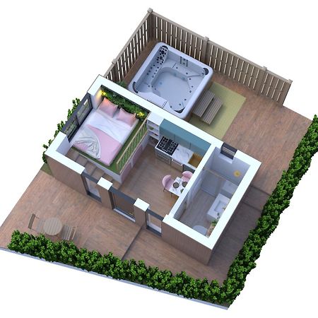 Studio Les 2 Fees - Jacuzzi - Deco Feerique Montfort-sur-Meu Екстериор снимка